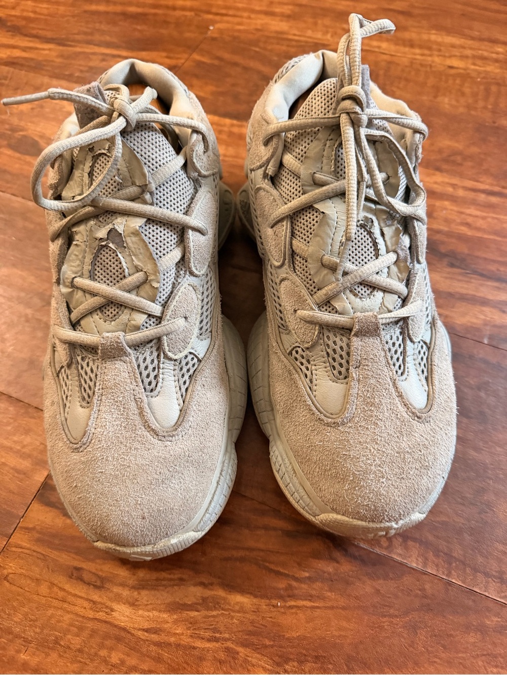 Size 10.5 - adidas Yeezy 500 Taupe Light Men’s Gray - Picture 5 of 9
